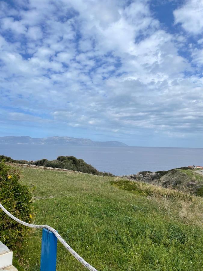 ホテル Ξενοδοχειο Ακρωτηρι Platia Ammos エクステリア 写真
