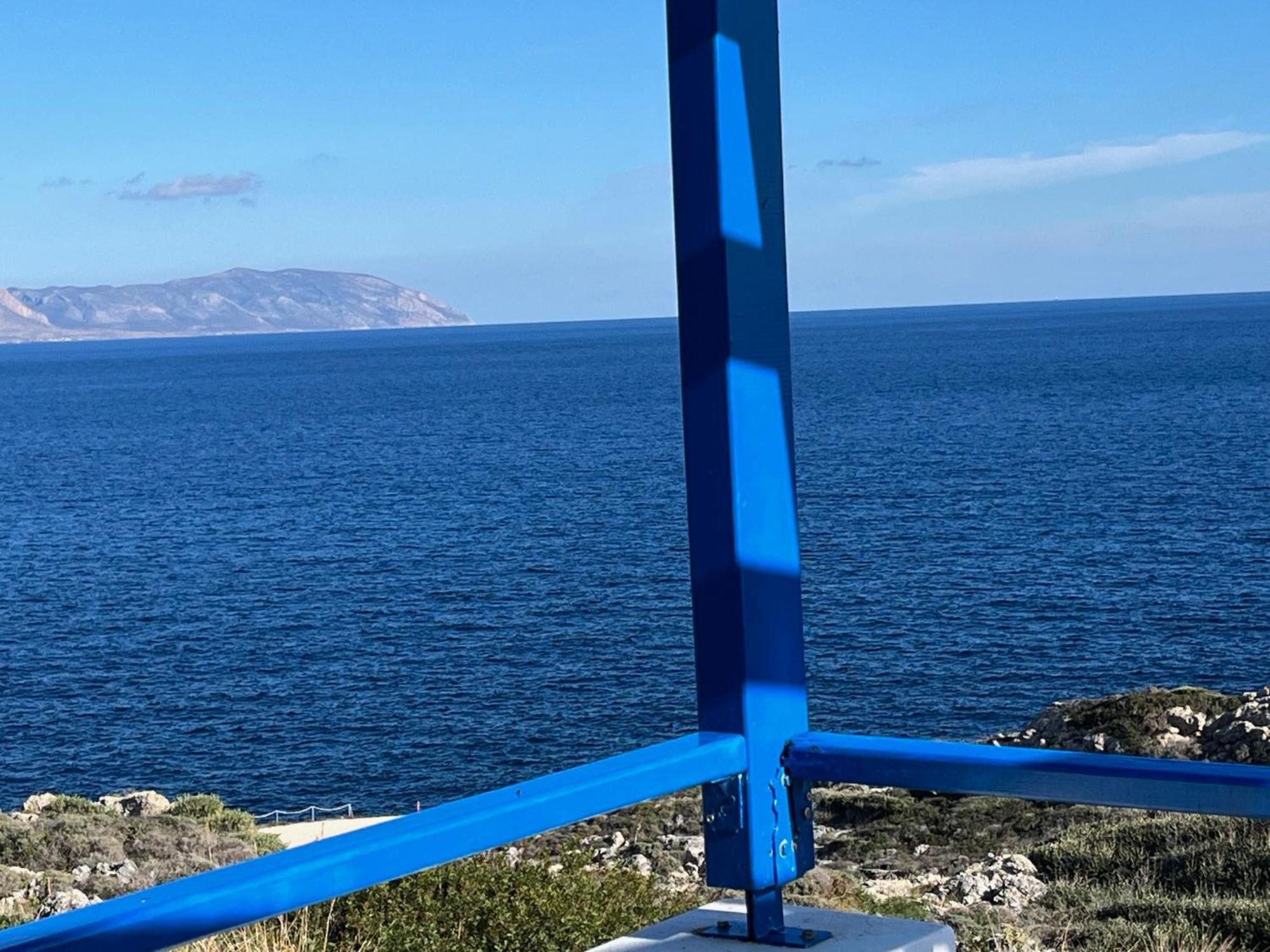 ホテル Ξενοδοχειο Ακρωτηρι Platia Ammos エクステリア 写真