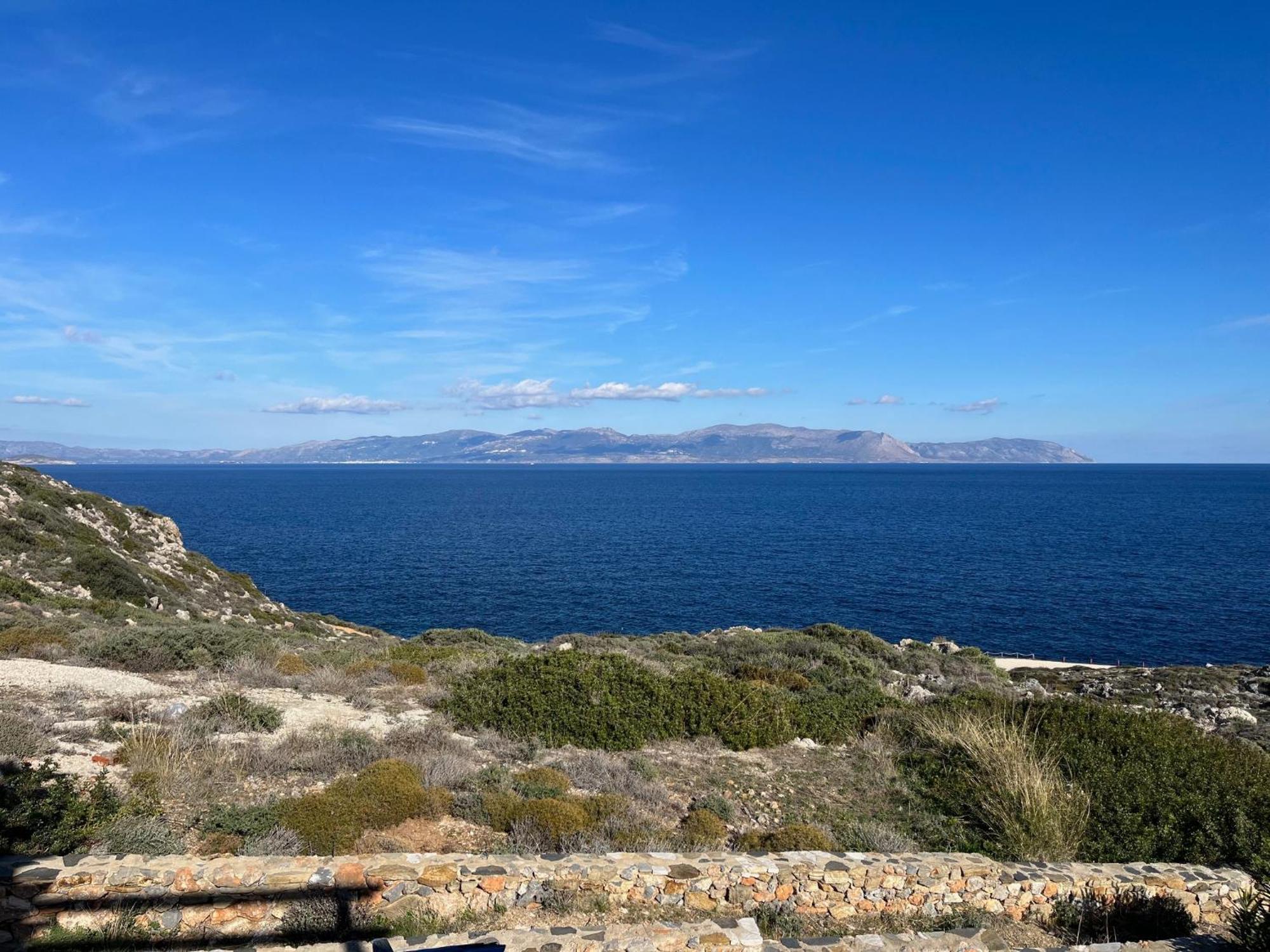 ホテル Ξενοδοχειο Ακρωτηρι Platia Ammos エクステリア 写真