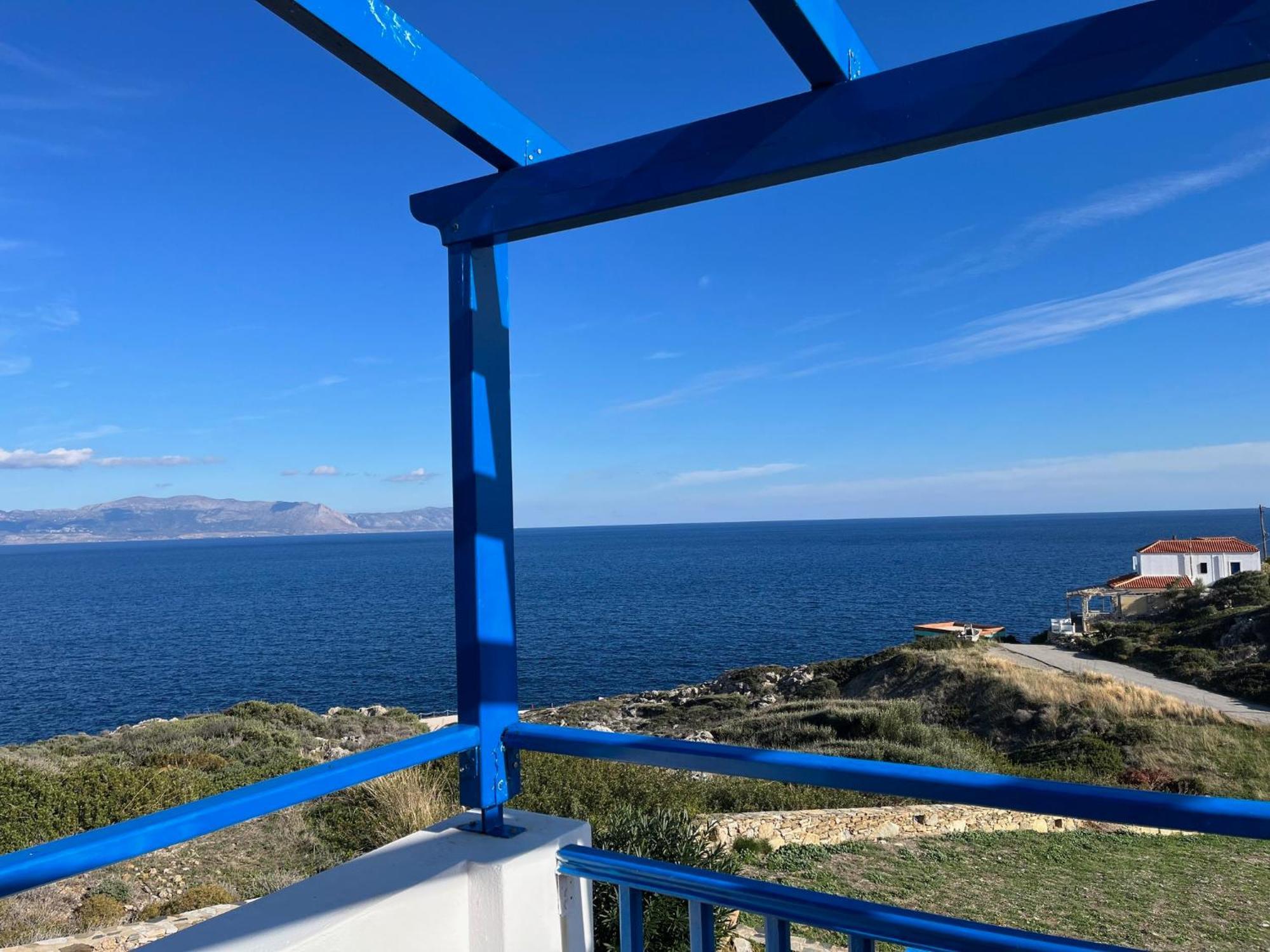 ホテル Ξενοδοχειο Ακρωτηρι Platia Ammos エクステリア 写真