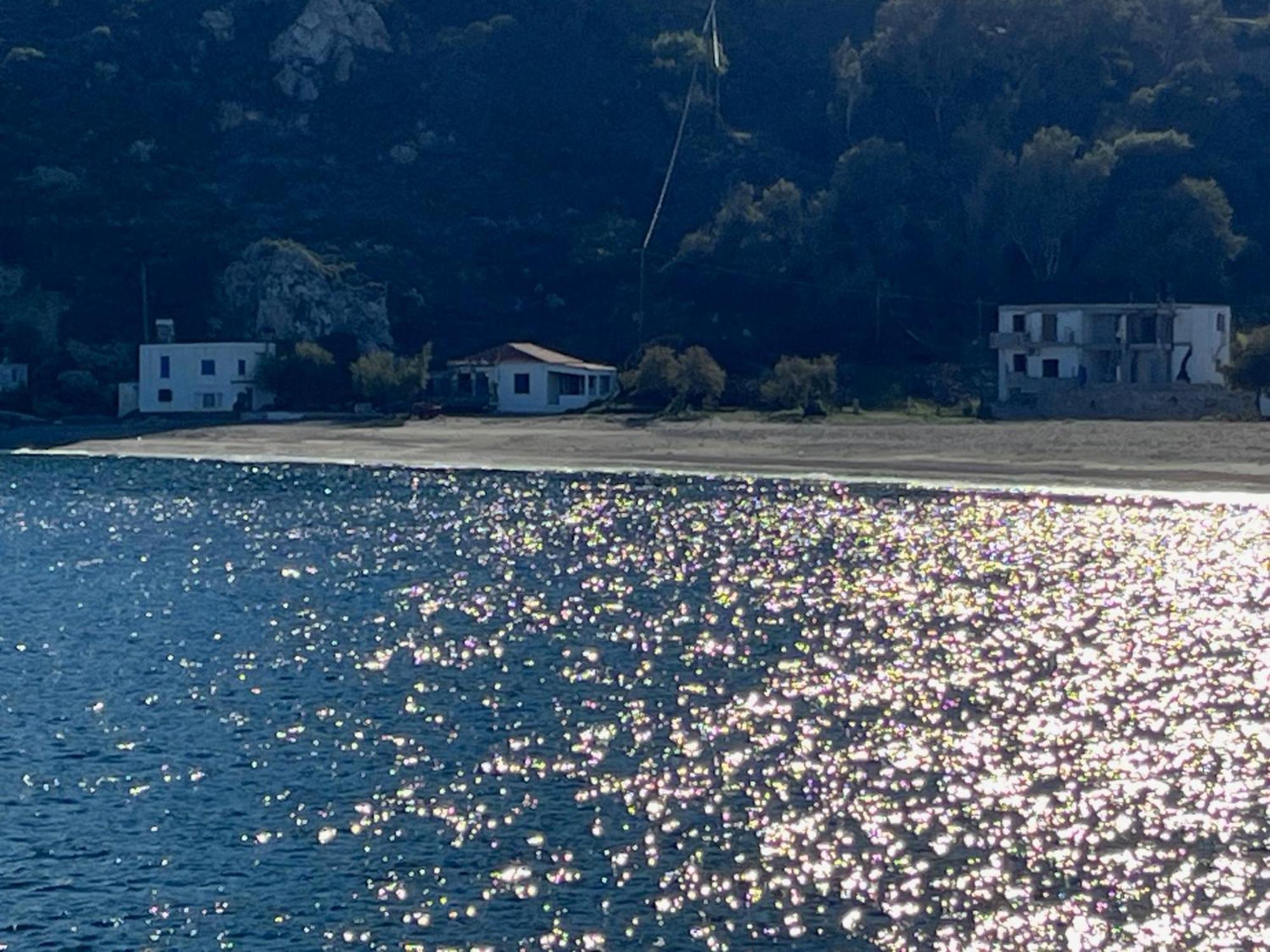 ホテル Ξενοδοχειο Ακρωτηρι Platia Ammos エクステリア 写真